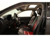 2010 Ford Fusion Sport AWD Charcoal Black/Sport Red Interior