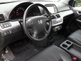 2009 Honda Odyssey Touring Black Interior
