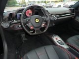 2010 Ferrari 458 Italia Nero Interior