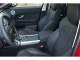 2012 Land Rover Range Rover Evoque Pure Ebony Interior