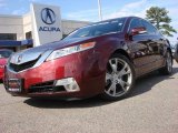 2009 Basque Red Pearl Acura TL 3.7 SH-AWD #54791701