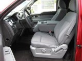 2011 Ford F150 XLT Regular Cab 4x4 Steel Gray Interior