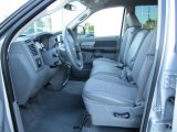 2008 Dodge Ram 1500 Big Horn Edition Quad Cab Medium Slate Gray Interior