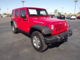 2012 Jeep Wrangler Unlimited Flame Red