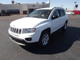 2012 Bright White Jeep Compass Sport #54815341