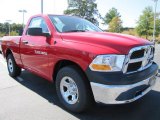 Flame Red Dodge Ram 1500 in 2012