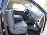 2012 Dodge Ram 1500 ST Regular Cab Dark Slate Gray/Medium Graystone Interior