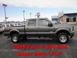 2006 Dark Shadow Grey Metallic Ford F350 Super Duty XLT Crew Cab 4x4 #54815511