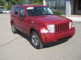 2008 Inferno Red Crystal Pearl Jeep Liberty Sport 4x4 #54815317