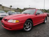 1998 Vermillion Red Ford Mustang GT Convertible #54815115