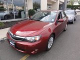 2010 Camellia Red Pearl Subaru Impreza 2.5i Premium Sedan #54815452