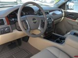2012 Chevrolet Silverado 1500 LTZ Crew Cab 4x4 Light Cashmere/Dark Cashmere Interior