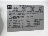 2011 Chevrolet Silverado 2500HD LS Extended Cab Info Tag