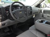 2011 Chevrolet Silverado 2500HD LS Extended Cab Dark Titanium Interior