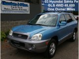 2003 Crystal Blue Hyundai Santa Fe GLS 4WD #54815227
