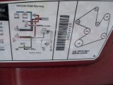 1997 Ford Windstar  Info Tag
