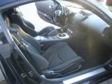 2006 Nissan 350Z Coupe Carbon Black Interior