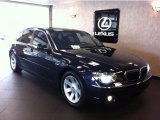 2007 Azurite Black Metallic BMW 7 Series 750Li Sedan #54851721