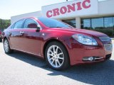 2008 Red Jewel Tint Coat Chevrolet Malibu LTZ Sedan #54851121