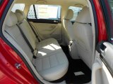 2012 Volkswagen Jetta TDI SportWagen Cornsilk Beige Interior