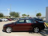 Opera Red Metallic Volkswagen Passat in 2012