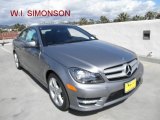 2012 Palladium Silver Metallic Mercedes-Benz C 250 Coupe #54851046