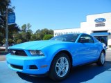 2012 Grabber Blue Ford Mustang V6 Coupe #54851023