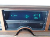 1988 Cadillac SeVille  Gauges