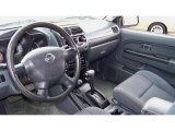 2002 Nissan Frontier XE Crew Cab 4x4 Charcoal Interior