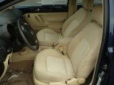 2004 Volkswagen New Beetle GLS 1.8T Coupe Cream Beige Interior