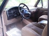 1997 Ford F350 XLT Extended Cab Dually Medium Mocha Interior