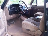 1997 Ford F350 XLT Extended Cab Dually Medium Mocha Interior