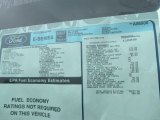 2011 Ford E Series Cutaway E350 Commercial Utility Truck Window Sticker