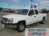 2003 Summit White Chevrolet Silverado 1500 LS Extended Cab 4x4 #54913285