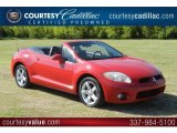 2007 Pure Red Mitsubishi Eclipse Spyder GS #54913280