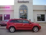 2009 Inferno Red Crystal Pearl Dodge Journey R/T AWD #54912899