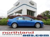 2012 Blue Flame Metallic Ford Fusion SEL V6 #54912857