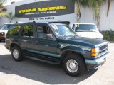 Deep Forest Green Metallic Ford Explorer in 1993