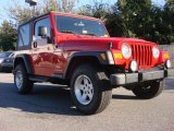 2004 Flame Red Jeep Wrangler Sport 4x4 #54912818