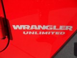 2010 Jeep Wrangler Unlimited Rubicon 4x4 Marks and Logos