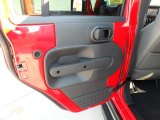 2010 Jeep Wrangler Unlimited Rubicon 4x4 Door Panel