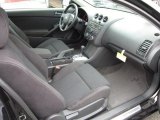 2012 Nissan Altima 3.5 SR Coupe Charcoal Interior
