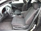 2012 Nissan Altima 3.5 SR Coupe Charcoal Interior
