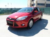 Red Candy Metallic Ford Focus in 2012