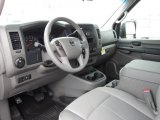 2012 Nissan NV 2500 HD SV High Roof Charcoal Interior
