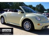 2004 Mellow Yello Volkswagen New Beetle GLS Convertible #54913330