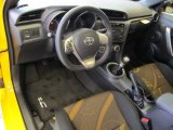 2012 Scion tC Release Series 7.0 RS Black/Yellow Interior