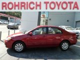 2004 Impulse Red Toyota Corolla LE #54964277