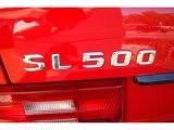 2000 Mercedes-Benz SL 500 Roadster Marks and Logos