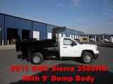 2011 Summit White GMC Sierra 3500HD Work Truck Regular Cab Chassis Dump Truck #54964195